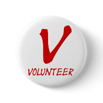Volunteer Tshirts, Volunteer Buttons and more