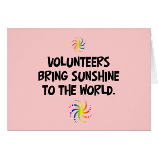 Volunteer Appreciation Cards, Volunteer Appreciation Card Templates ...