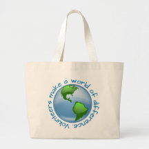 Volunteers Make a World of Difference Bag