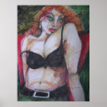 VOLUPTUOUS GIRL PRINT