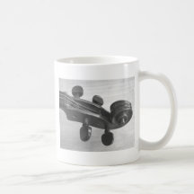 Voluta del violín tazas de café