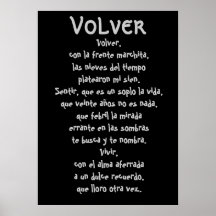Volver Lyrics Print