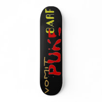 vomit puke barf skate board decks