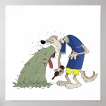 Vomiting dog posters