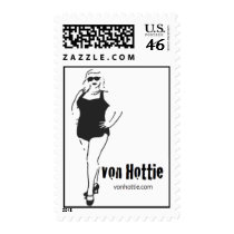 von Hottie postage stamp