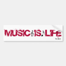Von Punk bumber sticker. Bumper Stickers
