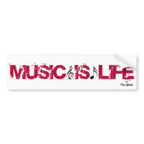 Von Punk bumber sticker. bumper stickers