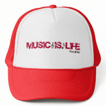 Von Punk trucker hat.