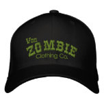 Von Zombie Skull Cap 003B Embroidered Baseball Cap