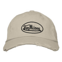 vonmises cap embroidered hats