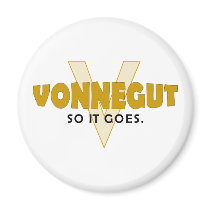 Vonnegut So It Goes magnets