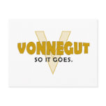 Vonnegut So It Goes Post Cards