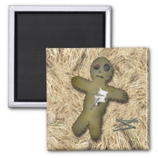 Voo Doo Doll - Interactive (Move the Pins) magnet