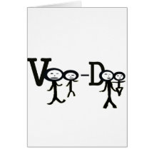 voo Doo Greeting Cards
