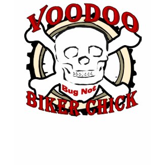 Voodoo Biker Chick shirt
