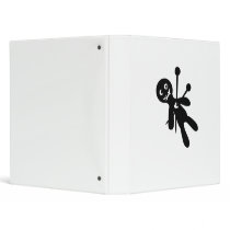 Voodoo doll vinyl binder