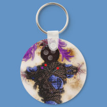 Voodoo Doll Keychain by voodoomama Voodoo Doll Keychain
