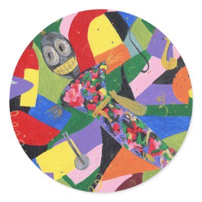 VooDoo Doll Stickers by mozache