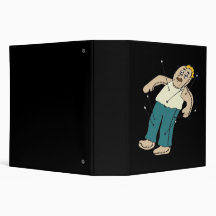 Voodoo Doll Vinyl Binder