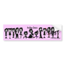 VooDoo Dollies bumper stickers by Jamie_diad156 VooDoo Dollies bumper stickers