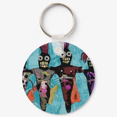 Voodoo Dolls Keychain by voodoomama