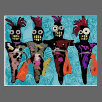 Voodoo Dolls postcards