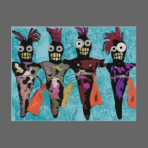 Voodoo Dolls postcards