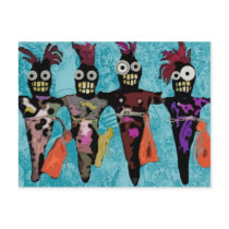 Voodoo Dolls Post Card