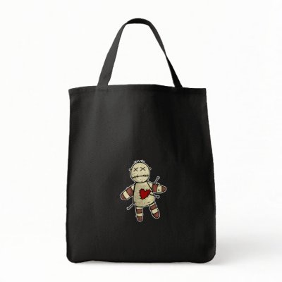 voodoo dolly tote bags by cfkaatje