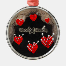 Voodoo Heads ~ Cave Christmas Tree Ornament
