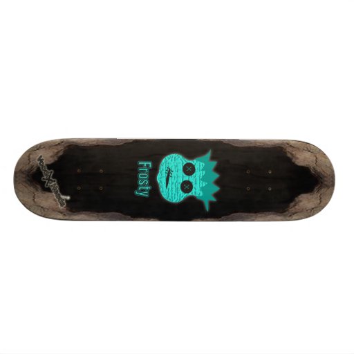 Voodoo Heads ~ Cave Skate Board