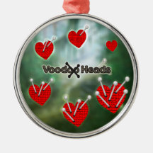 Voodoo Heads ~ Swamp Ornament