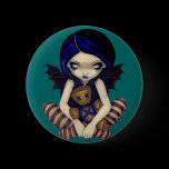 "Voodoo In Blue" Button