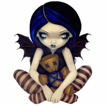 Voodoo In Blue gothic fairy photo sculpture photo sculptures by strangeling Voodoo In Blue gothic fairy photo sculpture photo sculptures