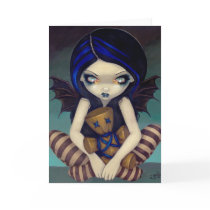 "Voodoo in Blue" Greeting Card