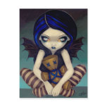 "Voodoo in Blue" Postcard