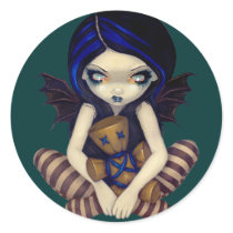 "Voodoo In Blue" Sticker