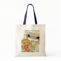 Voodoo In Pink gothic fairy Bag by strangeling Voodoo In Pink gothic fairy Bag