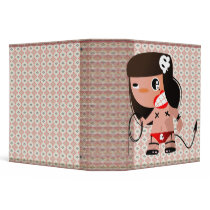 VooDoo JuJu Jane Notebook binders by dooni_notebooks VooDoo JuJu Jane Notebook binders
