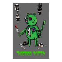 VooDoo Kitty Poster! posters by SpookyHouse VooDoo Kitty Poster! posters