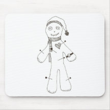 Voodoo Pincushion Mouse Pad