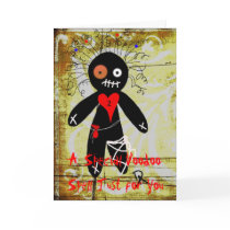 Voodoo Spell Greeting Card