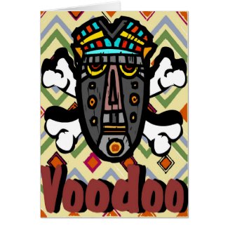 Voodoo Spell Mask card