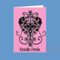 Voodoo valentine Card - Erzulie Freda by voodoomama Voodoo valentine Card - Erzulie Freda
