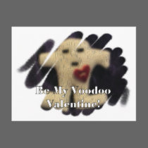 Voodoo Valentine postcards