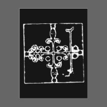 Voodoo Vévé for Papa Legba postcards