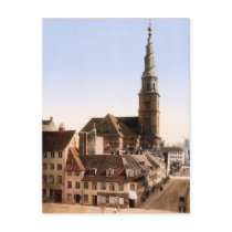 Vor Frelsers Kirke Church of Our Savior Copenhagen Postcards
