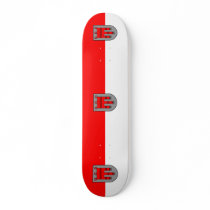 Vorarlberg (State), Austria flag Skate Board Decks