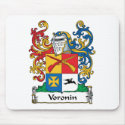Voronin Family Crest mousepads