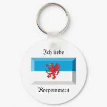Vorpommern Flag Gem keychains